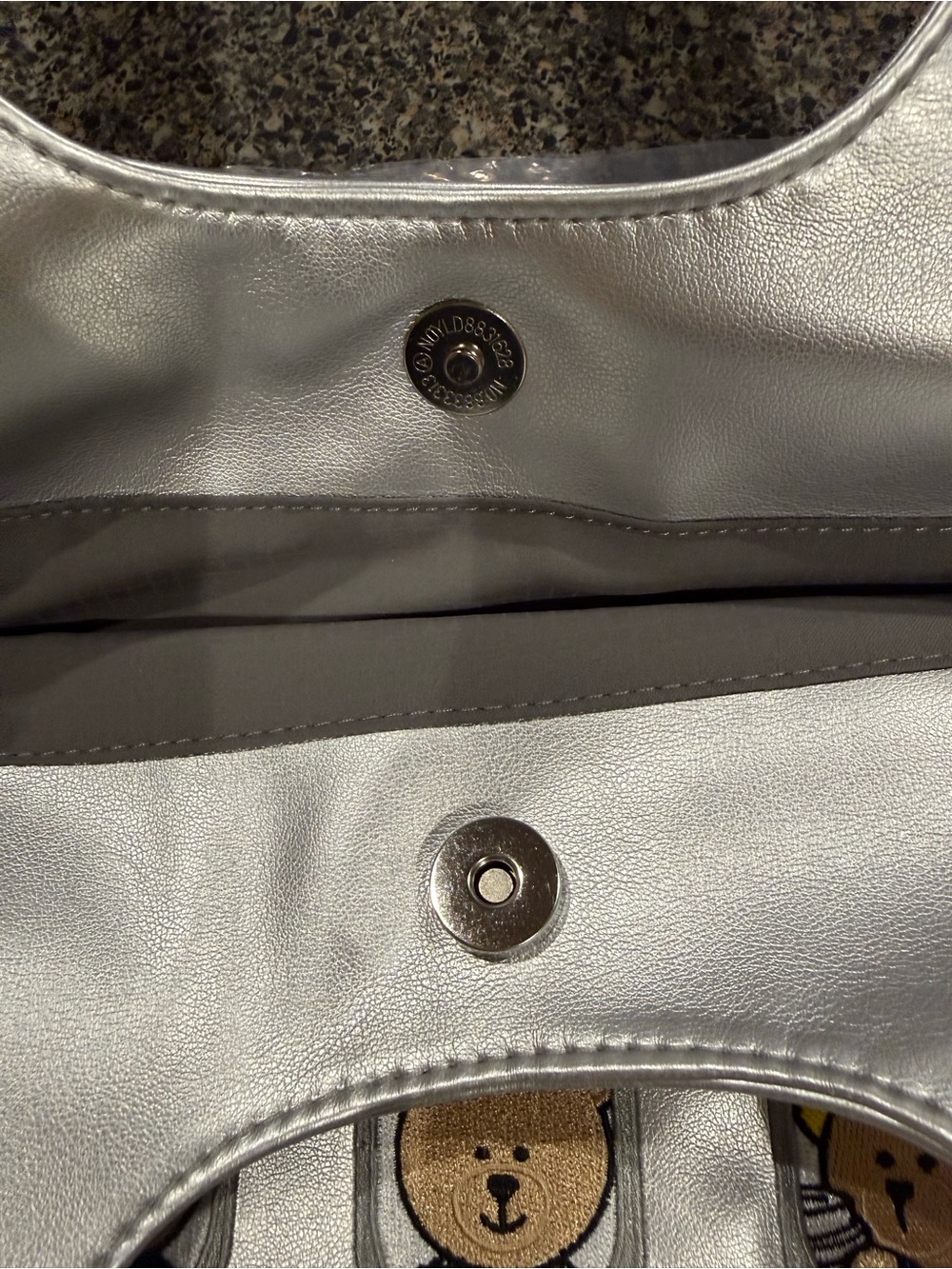 Starbucks + Starlux Taiwan Exclusive Aviation Silver Tote Bag New - Picture 6 of 9